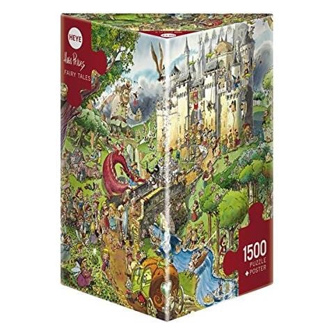 HEY29414 Puzzle 1500 Pezzi Triangolare - Fiabe - Foto 1