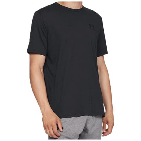 Sportstyle Left Chest Tee 1326799-001, Uomo, Nero, Maglietta, Numero: M Eu - Foto 1