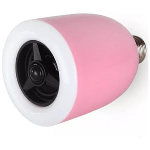 lampadina led e altoparlante con funzioni bluetooth Rosa - Foto 1