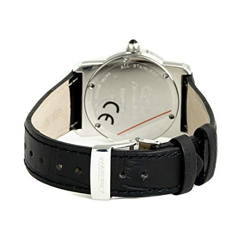 Orologio Analogico Quarzo Unisex Adulto Con Cinturino In Pelle Ct7279m-04 - Foto 2