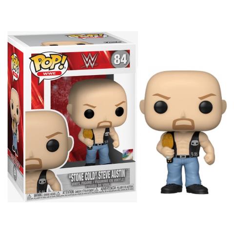 Figure POP! WWE: SC Steve Austin w / Belt  - Foto 1