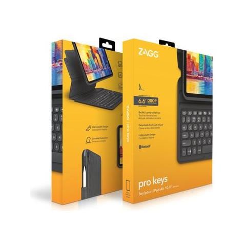 Pro Keys, Inglese Uk, Apple, Ipad Air (4th Gen), Nero, 27,7 Cm (10.9""), Senza Fili - Foto 8