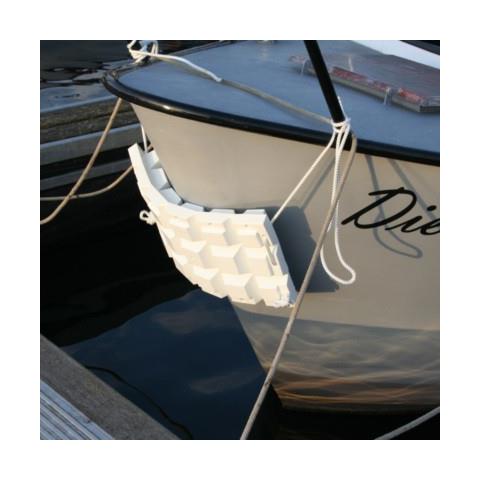 Multifender In Pvc Flessibile. Il Design Waffle Crea Una Griglia Paraurti Articolata Che Si Adatta Allo Scafo Della Barca O Alla Forma Del Pontile: Piatta, Arrotondata O Inclinata. Peso Kg 3 - Foto 3