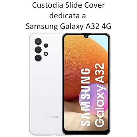 Custodia Tpu Silicone Cover Case Per Samsung Galaxy A32 4g A325 Black - Foto 2