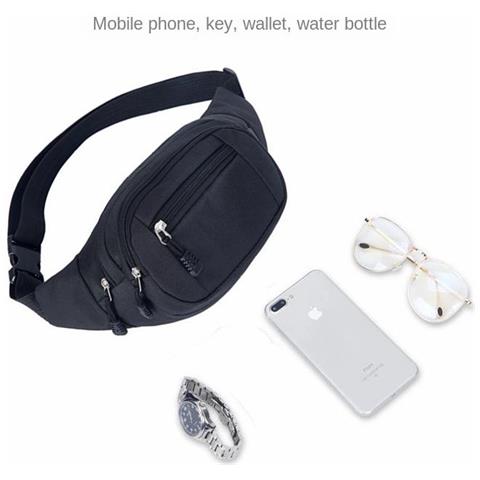 Marsupio A Più Scomparti Nero - Foto 4