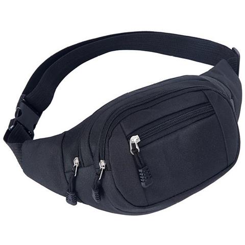 Marsupio A Più Scomparti Nero - Foto 1