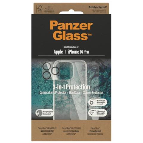 Pg Bun Iph 2022 6.1p Uwf Scr Prot Hc Pp Pellicola Proteggischermo Trasparente Apple 1 Pz - Foto 2