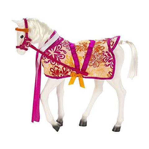Our Generation Puledro Mustang 30 Cm Con Set Toeletta – Sella, Shampoo, Spazzola E Accessori – Cavallo Per Bambole 46 Cm (BD38020Z) - 4
