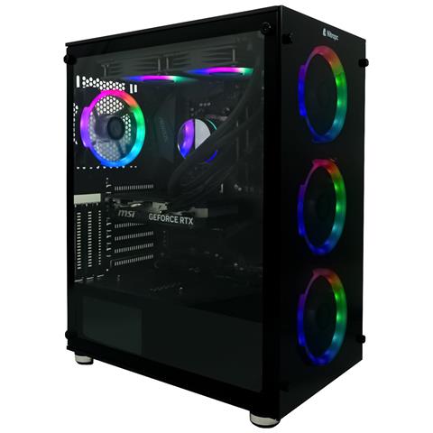 PC Gaming Completo Diamond Plus Intel Core i7-13700KF RAM 32 GB DDR4 SSD 2 TB Nvidia GeForce RTX 3060 12 GB Windows 11 Home Monitor 27" e Accessori - Foto 2