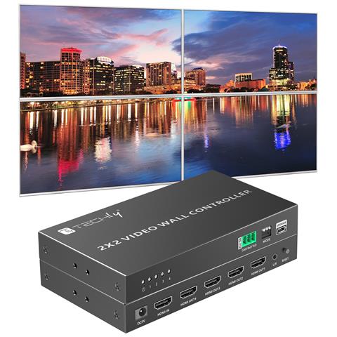 Controller Per Video Wall 2x2 Hdmi 4 Canali - Foto 1