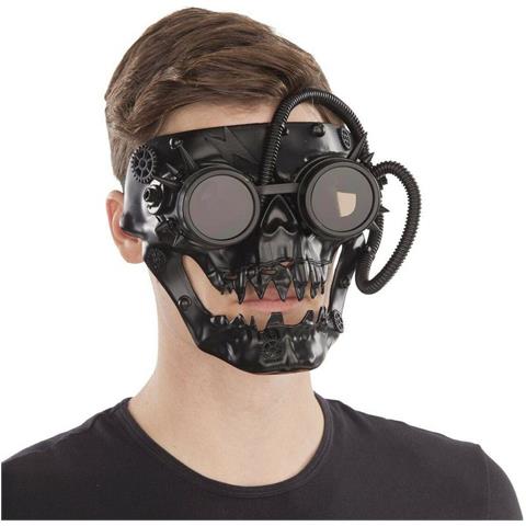 Maschera My Other Me Nero Steampunk - Foto 1