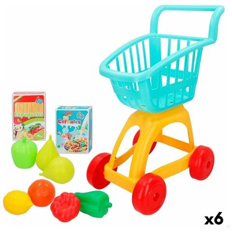 Carrello Colorbaby My Home Giocattolo 10 Pezzi 34 X 54 X 29 Cm 6 Unità - Foto 1