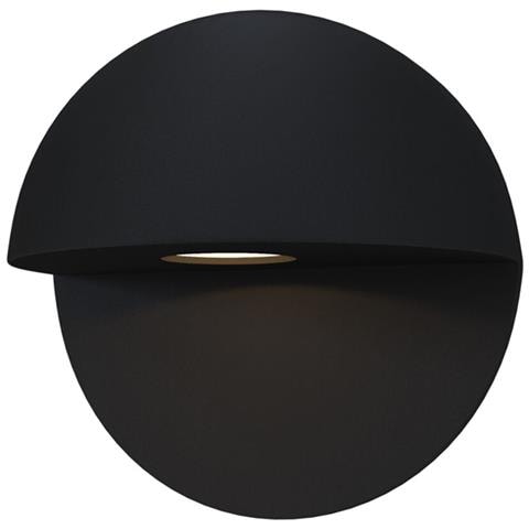 Lampada Da Parete Moderna Da Esterno Alluminio Nero Luce Led 7,4w Ip54 - Foto 1
