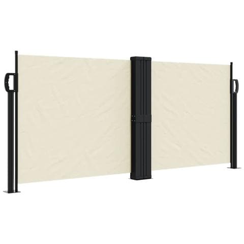 Tenda da Sole Laterale Retrattile Crema 100x600 cm - Foto 1