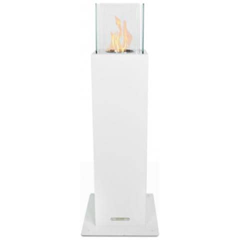 Camino A Bioetanolo Da Giardino Biocamino Per Esterno Capri 110 Bianco - Foto 1