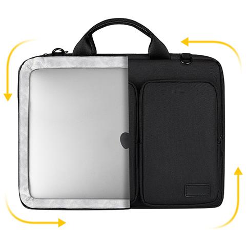 Custodia Per Laptop Con Tracolla Black S - Foto 2