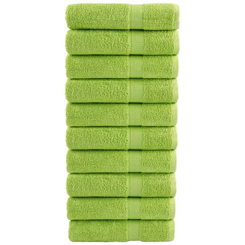 Asciugamani da Doccia SOLUND 10 pz Mela 70x140 cm 600 g /m² - Foto 1