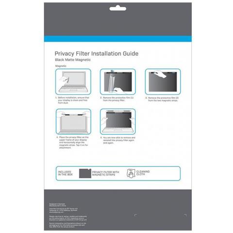 Gearlab Glbm14316184 Schermo Anti-riflesso Filtro Per La Privacy Senza Bordi Per Display 35,6 Cm (14"") - Foto 2