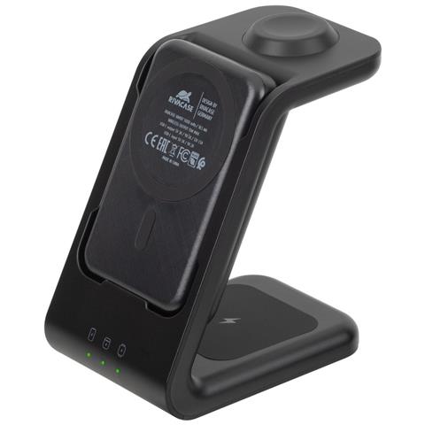 VA4917 Caricabatterie per dispositivi mobili Auricolare, Smartphone, Orologio intelligente Nero USB Carica wireless Interno - Foto 22