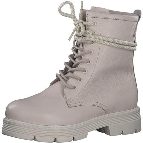 Nebiano Booties Stivaletti Pelle Scarpe Donna Beige Eu 36, 2-26286-41 403 - Foto 1