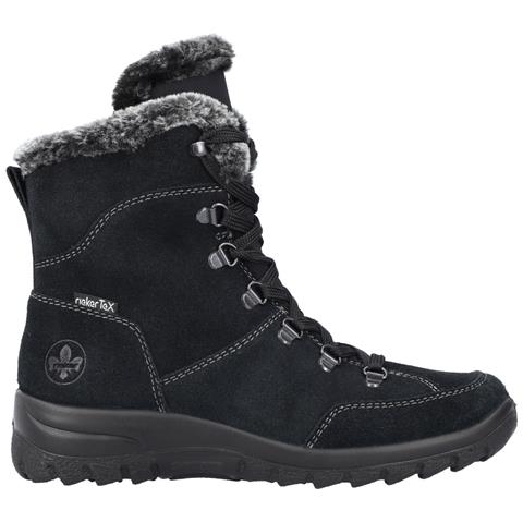 Black Casual Closed Ladies Mid Height Boots Stivali Pelle Scamosciata /nabuk Scarpe Donna Nero Eu 42, L7145-00 - Foto 3