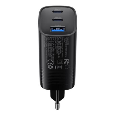 UC20 EU Caricabatterie per dispositivi mobili Telefono cellulare, Smartphone Nero AC Ricarica rapida Interno - Foto 4