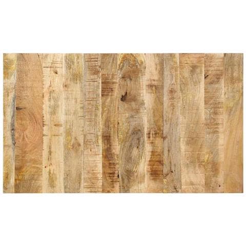 Testiera 140 Cm In Legno Massello Di Mango Grezzo - Foto 1