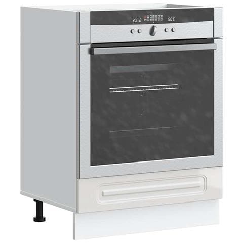 Armadio Per Forno Kalmar Bianco Lucido In Legno Multistrato - Foto 1