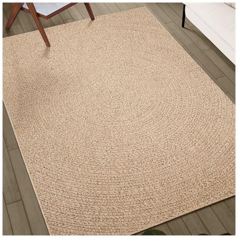 Tappeto Zizur 240x240 Cm Aspetto Iuta Per Interni Ed Esterni - Foto 3