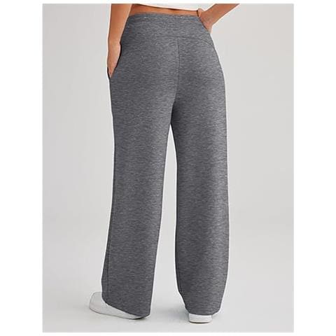 Pantaloni Casual A Vita Alta Gray L - Foto 2