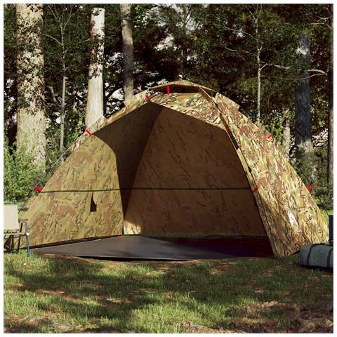 Tenda da Pesca 4 Persone Mimetica a Rilascio Rapido - Foto 1