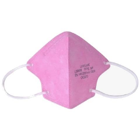 Mascherine Protettive Ffp2 20 Pezzi Blu E Rosa Alta Qualità - Foto 4