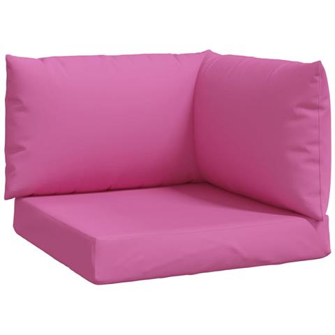 Cuscini per Pallet 3 pz Rosa in Tessuto Oxford - Foto 1