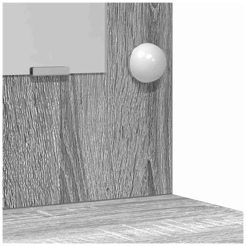 Tavolo da Trucco con cassetto Grigio chiaro 78.5 x 41 x 135 cm - Foto 9