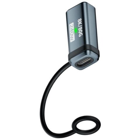Adattatore Da Usb-c Femmina A Femmina 240w, 120gbps, Supporta 16k@ 60hz (confezione Da 2) Blue - Foto 2