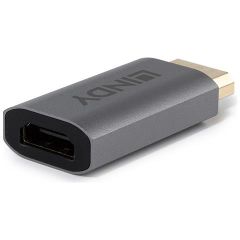 41095 adattatore per inversione del genere dei cavi DisplayPort HDMI Type A Grigio - Foto 1
