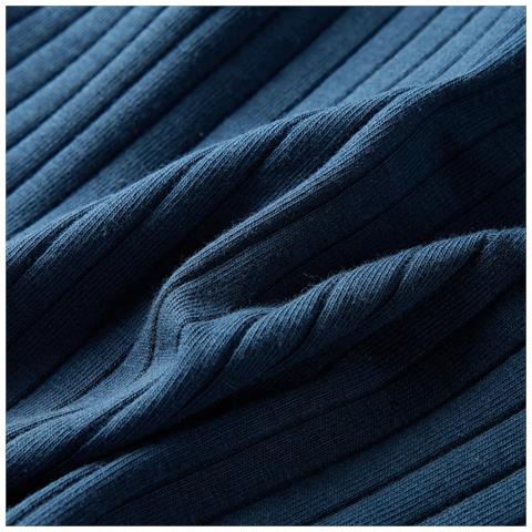 Maglietta per Bambini a Maniche Lunghe a Costine Blu Marino 92 - Foto 7