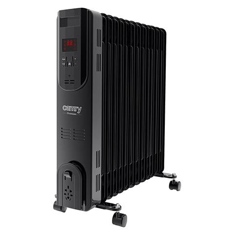 Radiatore a Olio da Pavimento CR 7814 13 Elementi 2500 W Nero - Foto 1