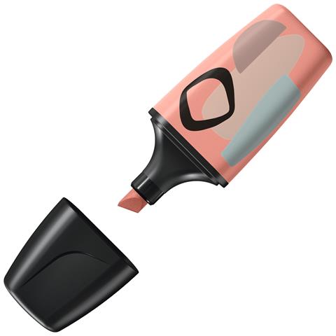 BOSS MINI evidenziatore 1 pz Punta smussata Marrone - Foto 1