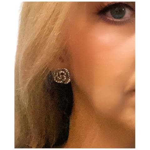 Orecchini E Spilla ""scale"" In Argento Placcato - Foto 2