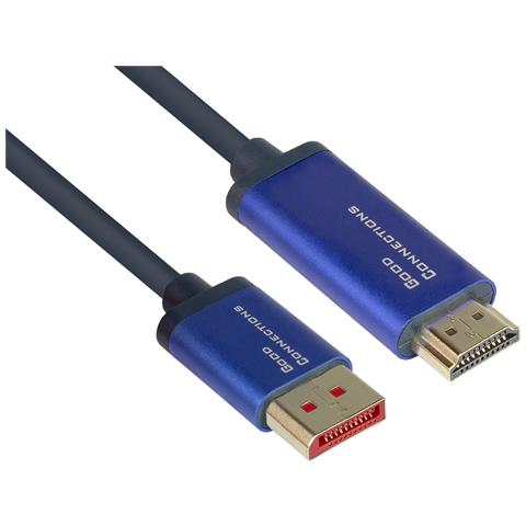 4860-SF010B cavo e adattatore video 1 m DisplayPort HDMI Blu - Foto 1