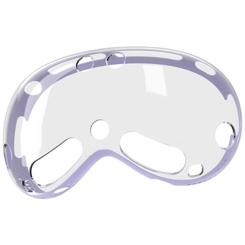 Custodia Protettiva Viola In Pc+tpu Compatibile Con Apple Vision Pro Mr Headset - Foto 1