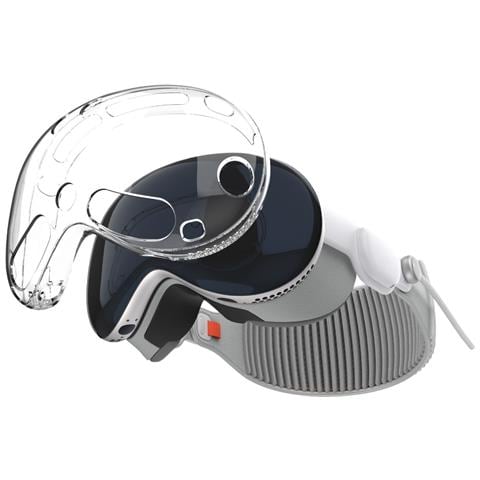 Custodia Protettiva Viola In Pc+tpu Compatibile Con Apple Vision Pro Mr Headset - Foto 7
