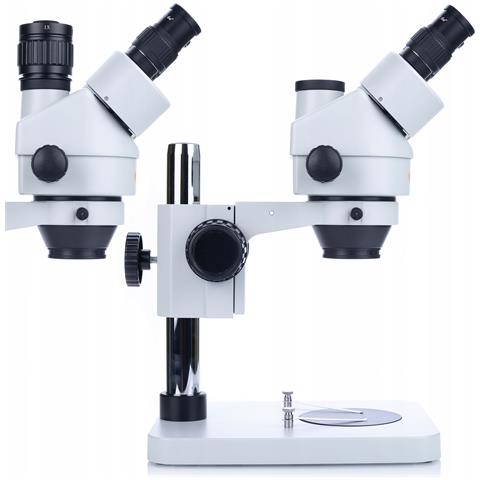 Set Microscopio Professionale Mercury Pro Con Telecamera E Display 8"" - Alta Qualità Immagine, Zoom 7x-45x, Testa Trinoculare - Foto 2