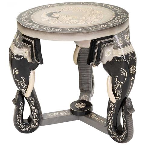 Tavolino In Legno Grigio 42x35x39h - Foto 1