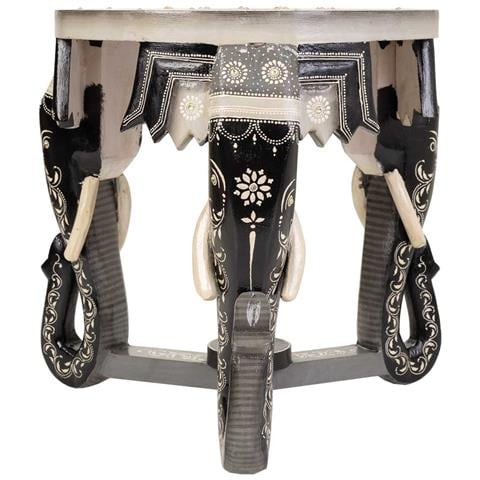 Tavolino In Legno Grigio 42x35x39h - Foto 2