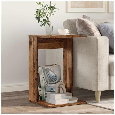 Tavolo laterale Legno vecchio 40 x 38 x 62,5 cm - Foto 2