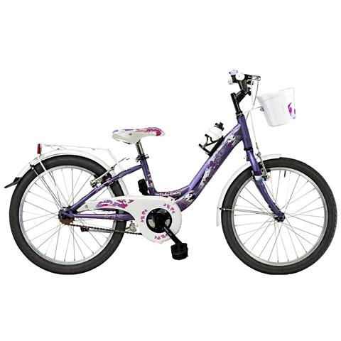 Bici Bimba Da Passeggio Misura 20 Telaio Venere Bambina Modello Baby Bunny Bb20scsl 1v Senza Cambio Senza Luci - 28 Viola - Foto 1