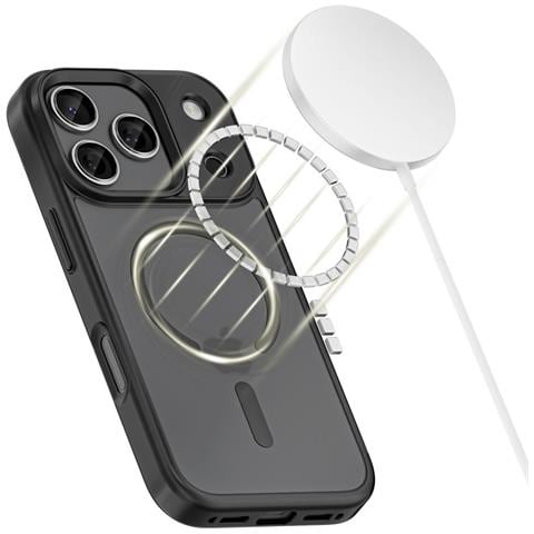 Custodia Per Iphone 17 Pro Max Nera Opaca Magsafe Magmat - Foto 2