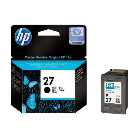C8727aE#301 Cartuccia Ink Originale 27 Nera per HP DeskJet 3320 / OfficeJet 4355 Capacità 280 Pagine - Foto 2